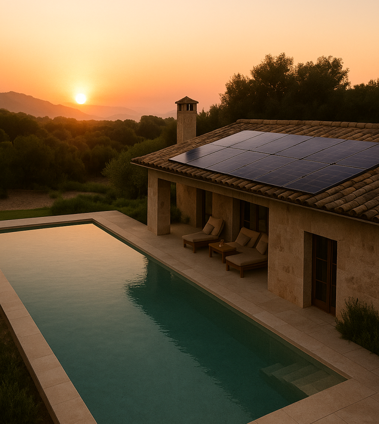 Second Homes & Villas Second Homes & Villas powered by solar energy - Mallorca